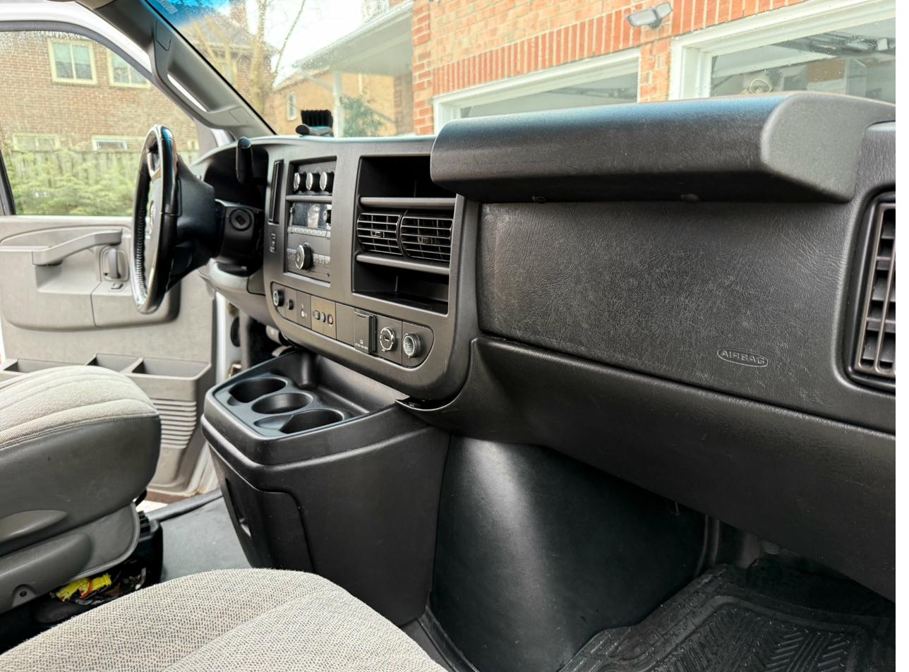 Dashboard restored after interior detail